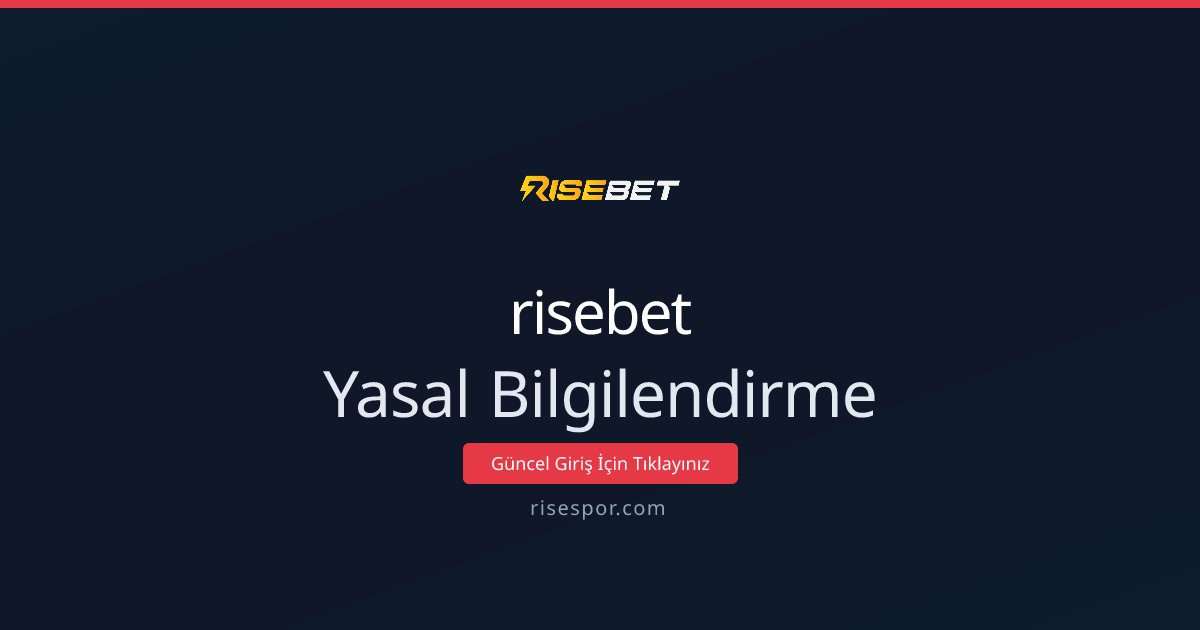 Yasal Bilgilendirme
