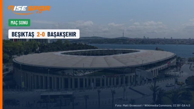 Beşiktaş, Başakşehir’i son 15 dakikada 2-0 yendi, 3. sıraya çıktı