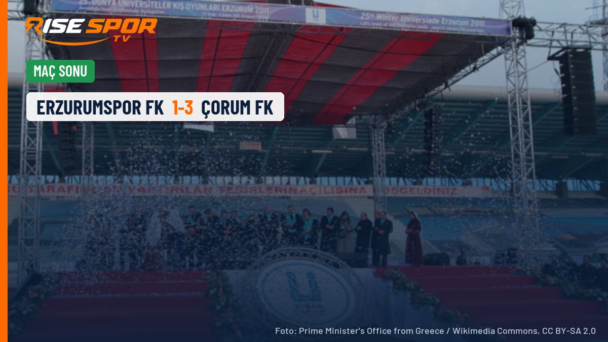 Çorum FK, Erzurum'da 3-1 kazandı; Ramirez iki golle öne çıktı