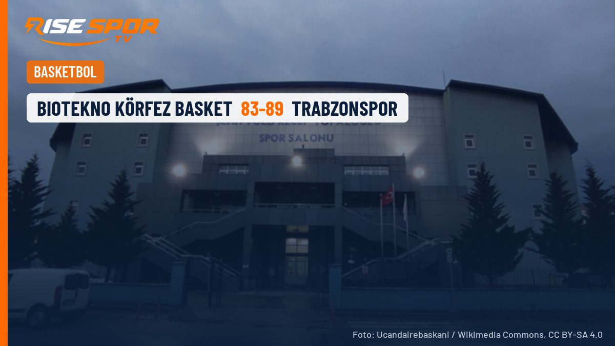 Trabzonspor, Körfez deplasmanında son çeyrekte 89-83 kazandı