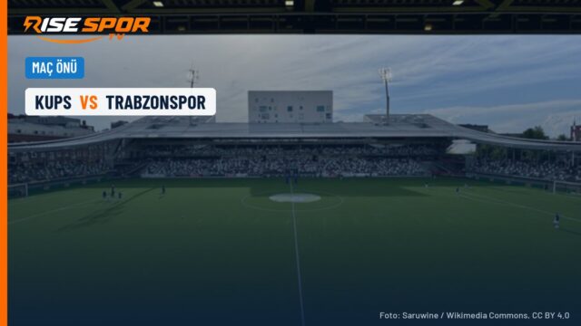 Trabzonspor, Konferans Ligi’ne Finlandiya’da başlıyor: KuPS maçı bu akşam TRT 1’de