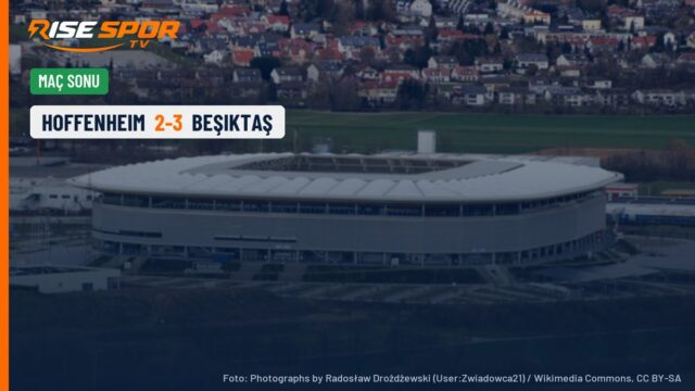 Beşiktaş, Sinsheim’da Hoffenheim’ı 3-2 yendi: Avrupa’da ikide iki