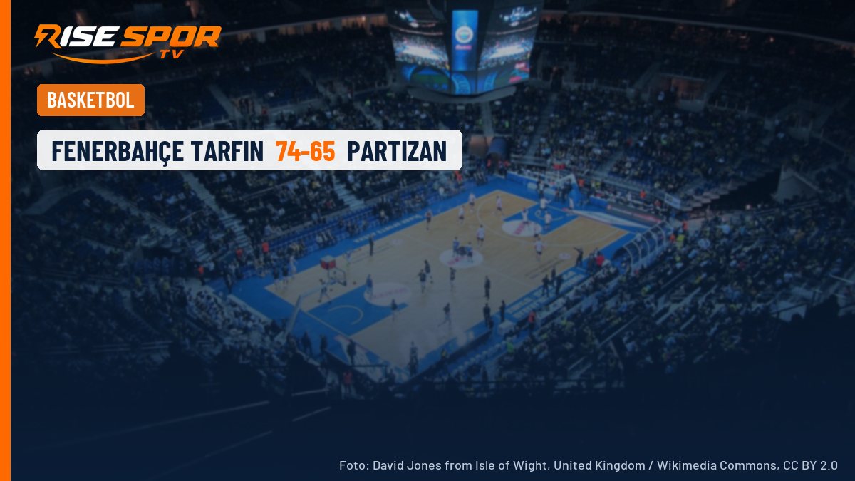 Fenerbahçe Tarfin, blok rekoruyla Partizan'ı 74-65 geçti