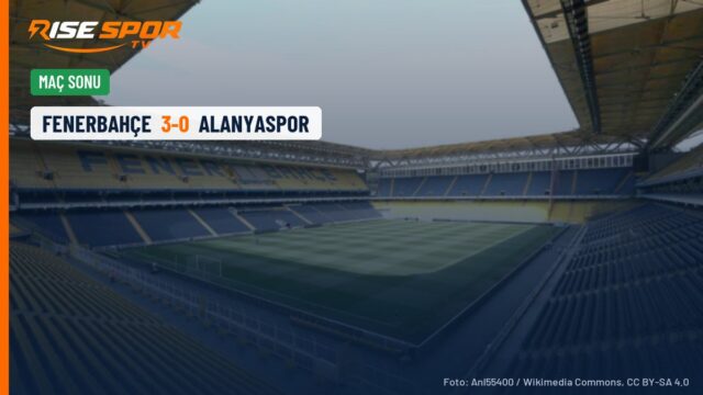 Fenerbahçe, Alanyaspor’u 3-0 yendi