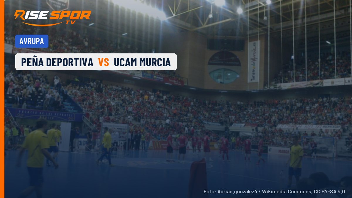 Peña Deportiva-UCAM Murcia maçı sele teslim: Hakemin top testi sahayı ele verdi