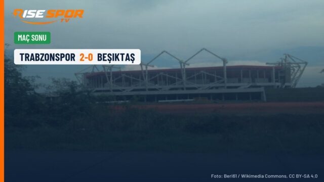 Trabzonspor, Beşiktaş’ı Papara Park’ta 2-0 yendi; Fırtına zirve yarışında