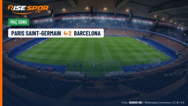 PSG, Barcelona’yı 4-2 yendi: Parc des Princes’te altı gollü gece