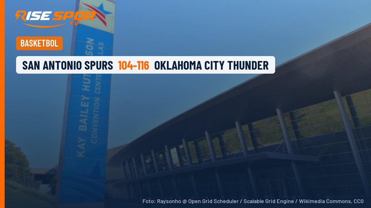 Thunder-Spurs açılış maçında arbede: Fox, Holmgren'i yere serdi, 5 oyuncuya ceza