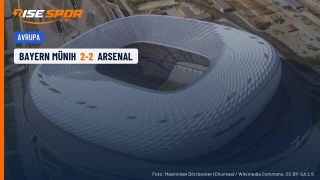 Harry Kane, Arsenal’e eksiğini hatırlattı: Bayern ile Arsenal 2-2 berabere