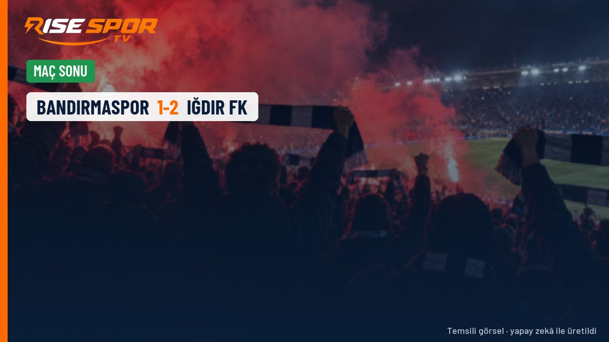 Iğdır FK, 10 kişiyle Bandırma'da geri döndü: Duran toplar 3 puanı getirdi