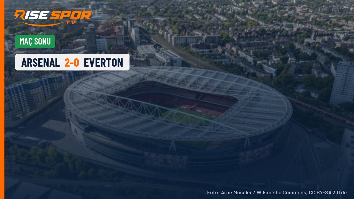 Arsenal, Everton'ı stoperlerinin golleriyle geçti, Manchester City'ye puanda yetişti