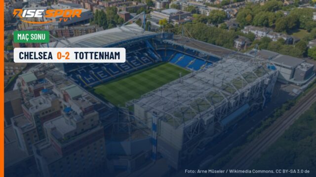 Tottenham, Stamford Bridge’de 8 yıl sonra kazandı: Chelsea 0-2 Spurs
