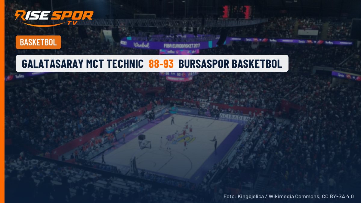 Bursaspor, Sinan Erdem'de Galatasaray MCT Technic'i 93-88 yendi